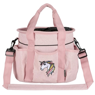 Equipage "KIDS" unicorn glitter strigletaske - orchid pink