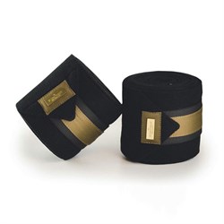 Equestrian Stockholm fleecebandager "Golden Brass"