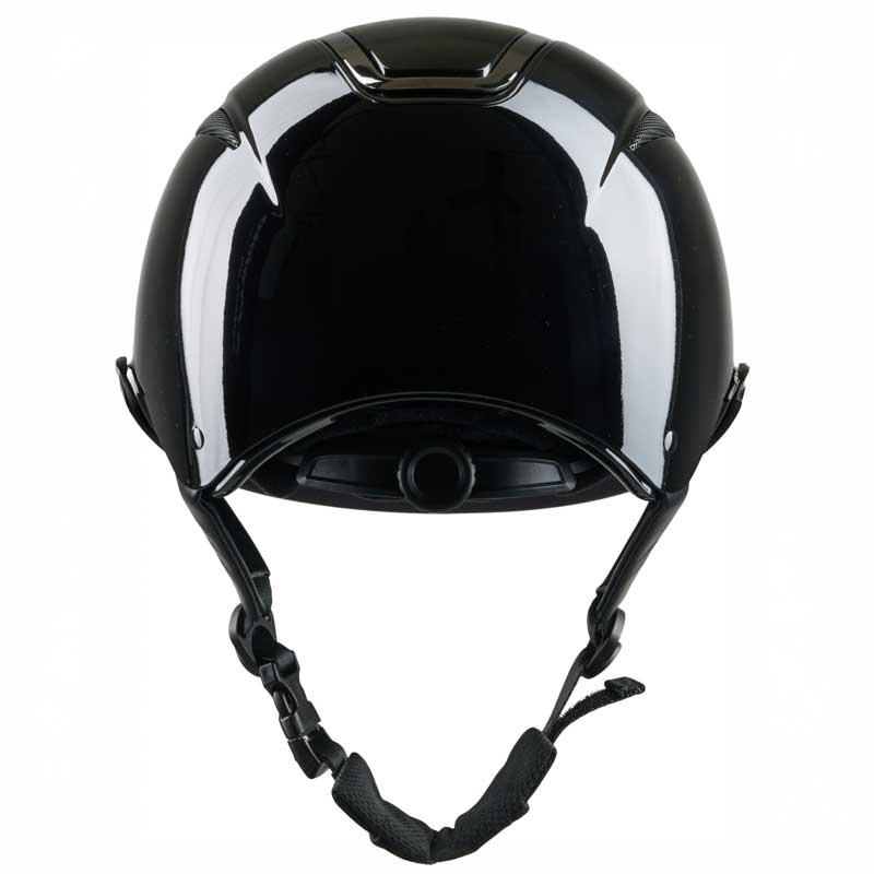 Equipage mips ridehjelm "Guardian Plain" - glossy sort