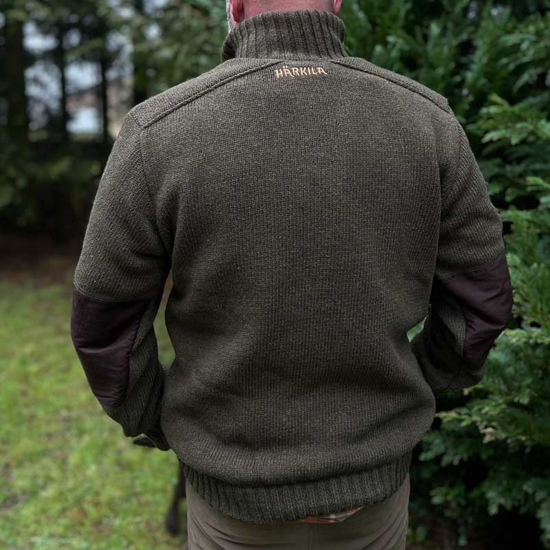 Härkila Annaboda 2,0 HSP knit pulover - Willow Green bagfra