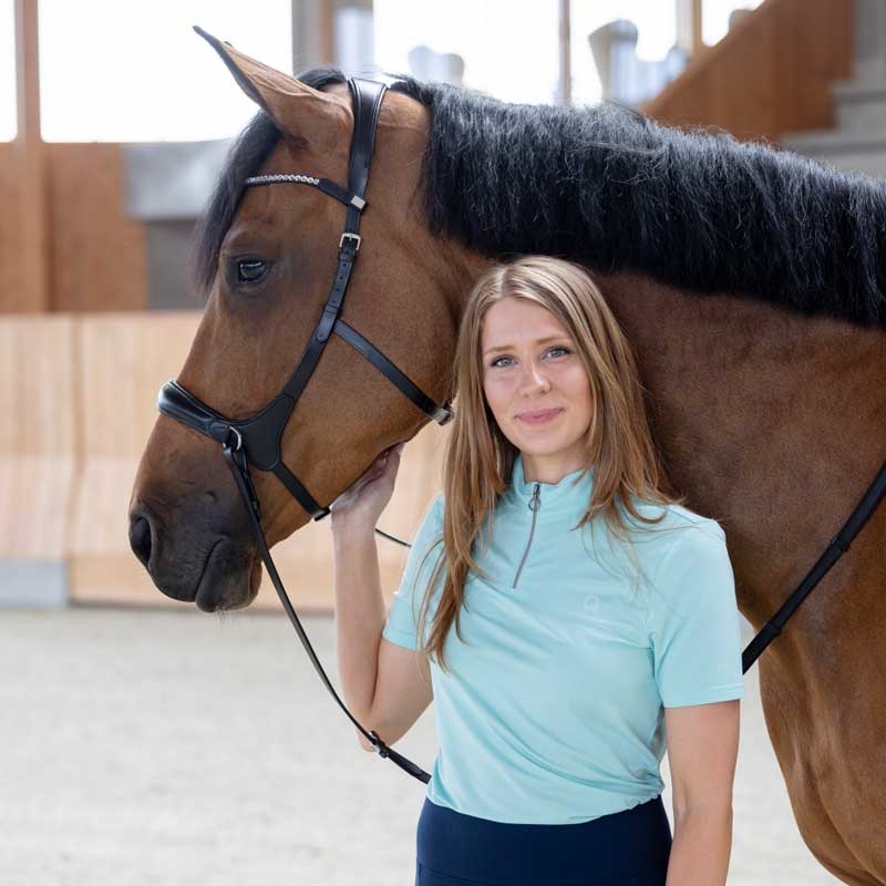 Equipage t-shirt "Hasty" - Aqua Haze