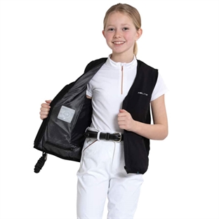 Helite Airbag sikkerhedsvest \'\'Zip\'In 2 Junior\'\' - sort