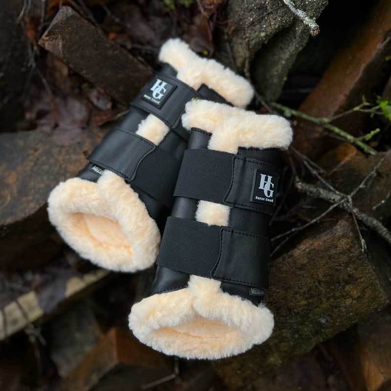 Horseguard gamacher "Fur" - sort