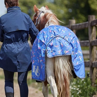 HorseGuard Turnout dækken "Josh" 0 g. - lilla