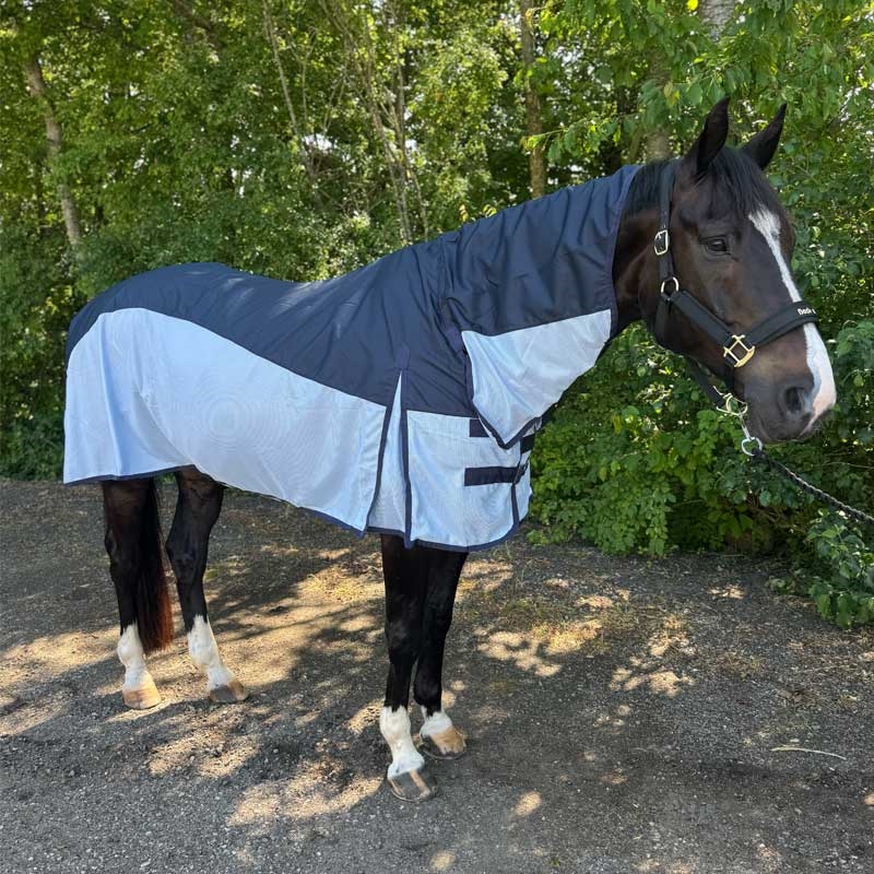 HorseGuard Aiman Summer dækken 0g. - navy hos Lundemøllen