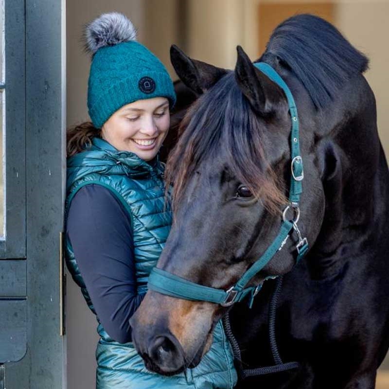 HorseGuard grime "Diya 2.0" - Ponderosa Pine rytter nusser med hest