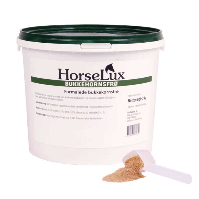 HorseLux bukkehornsfrø 2 kg