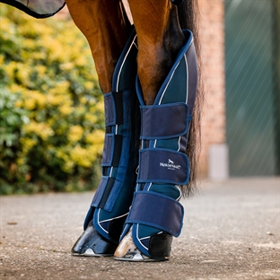 Horseware transportgamacher "Signature Travel boots" - navy