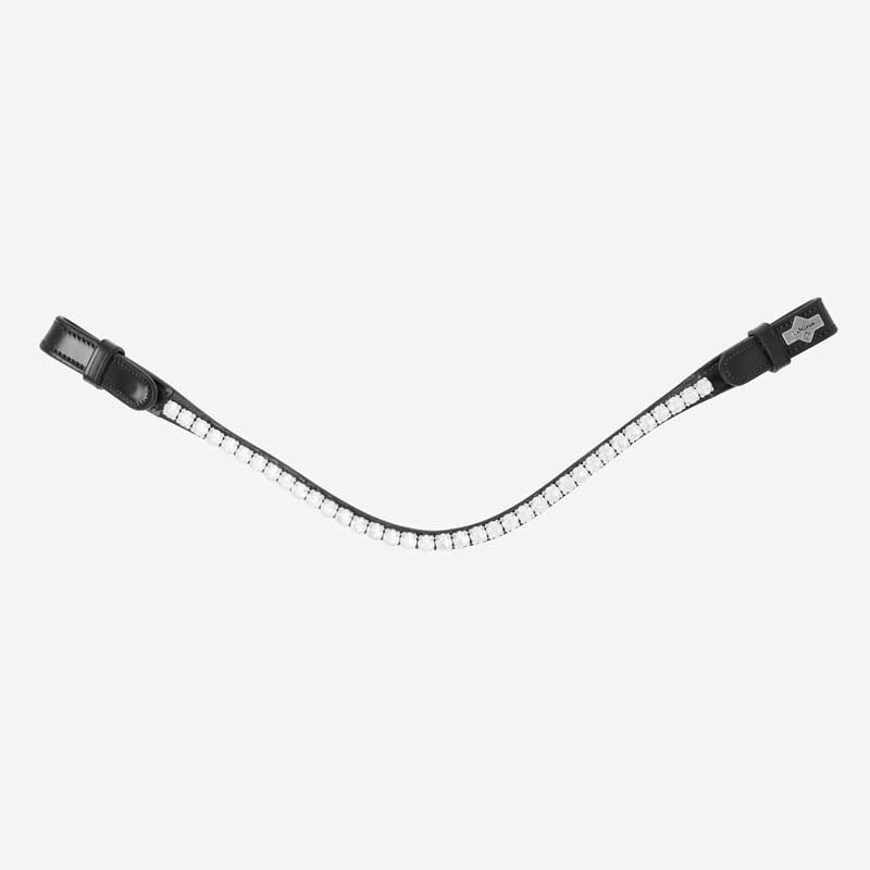 Lemieux pandebånd "Ice Crystal" sort/sølv