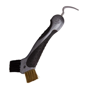 Imperial Riding hovrenser med 2 børster - sort/grå