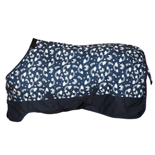 HorseGuard Turnout dækken "Josh Pony" 100 g. - navy