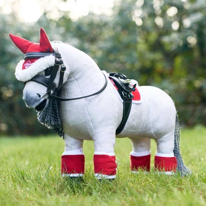 LeMieux "Mini Pony Christmas" sæt - underlag/hut/bandager