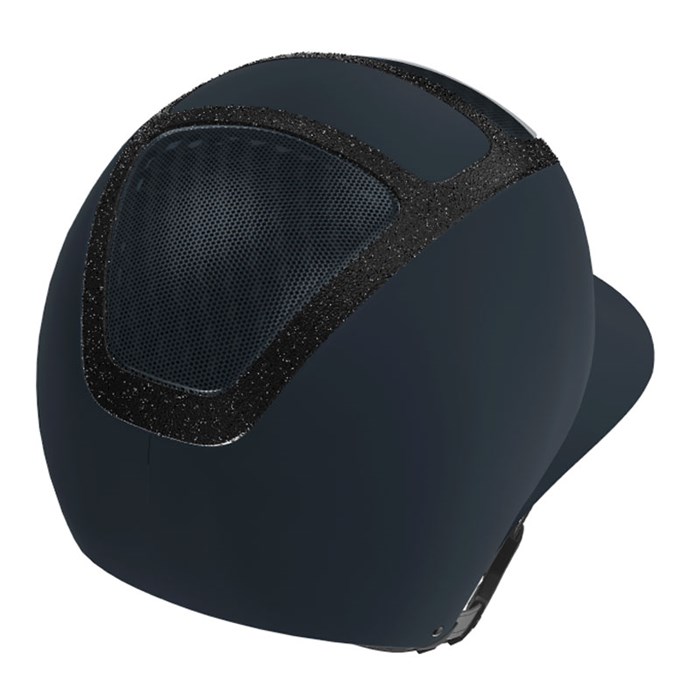 KASK Star Lady Chrome ridehjelm - Navy med Crystals Frame, Black