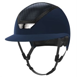 KASK Star Lady Chrome ridehjelm - Navy med Crystals Frame, Black