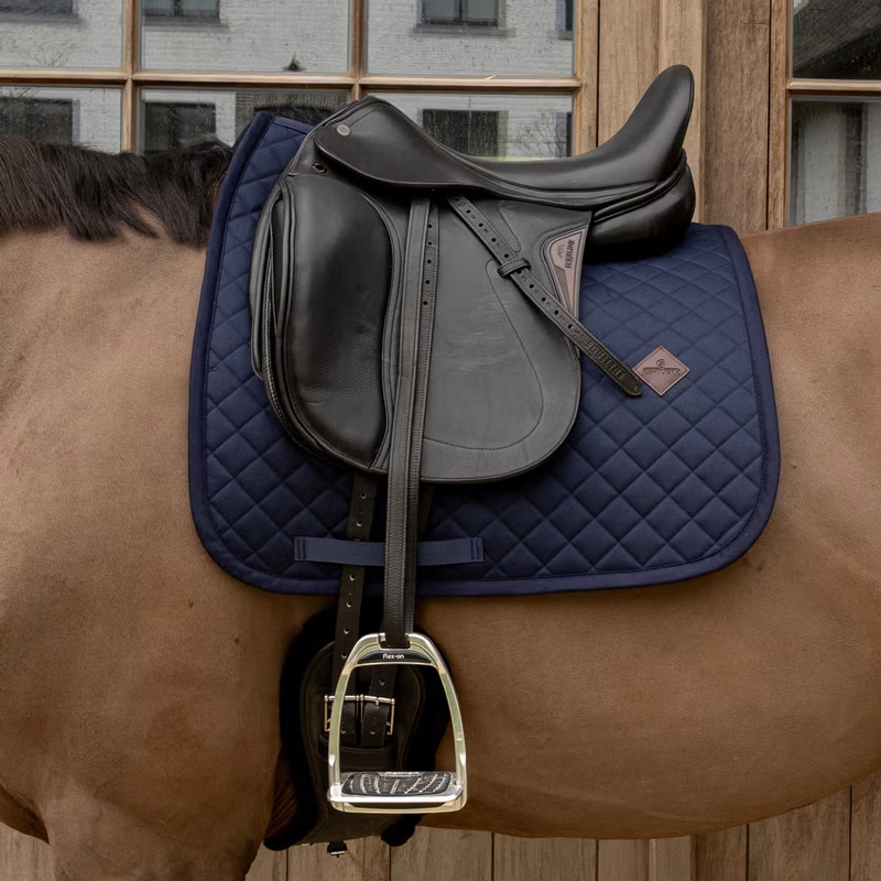Kentucky underlag "Skin Friendly Sheepskin Diamond" - navy
