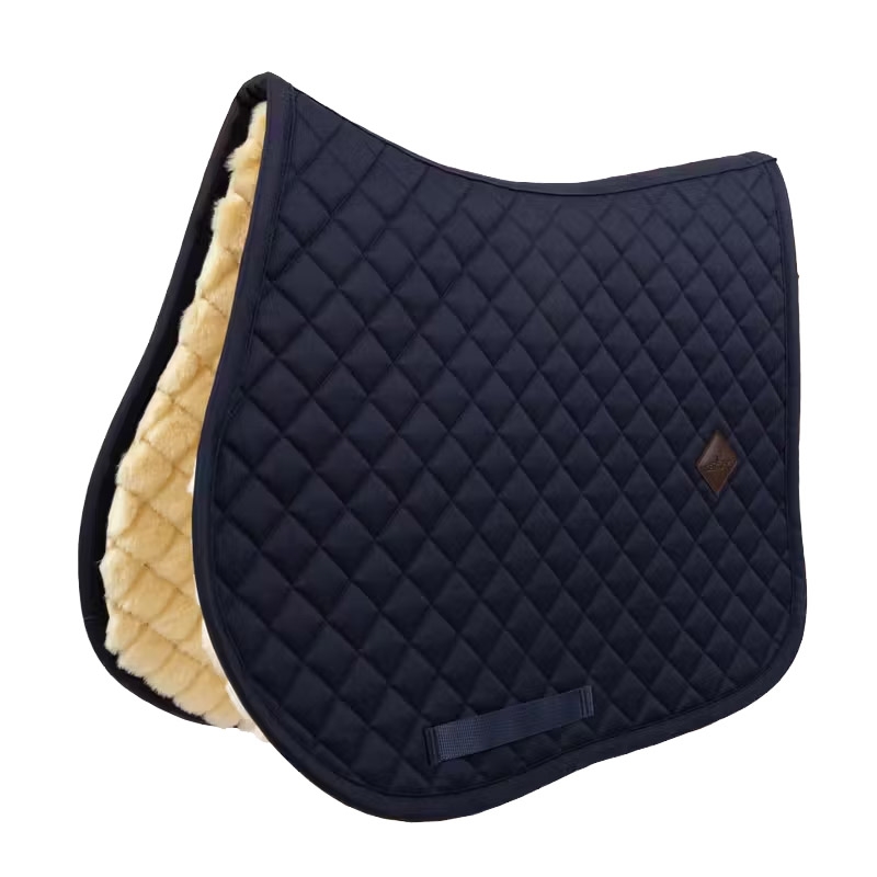 Kentucky underlag "Skin Friendly Sheepskin Diamond" - navy