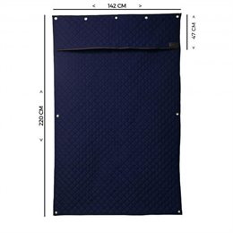 Kentucky boksgardin stable curtain sort