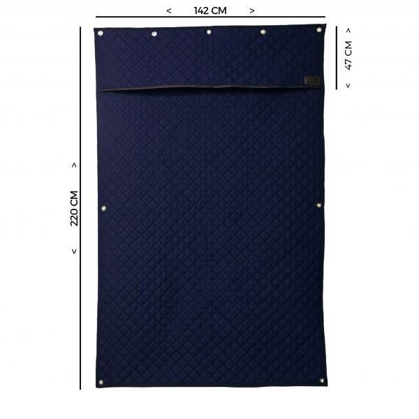 Kentucky boksgardin stable curtain sort