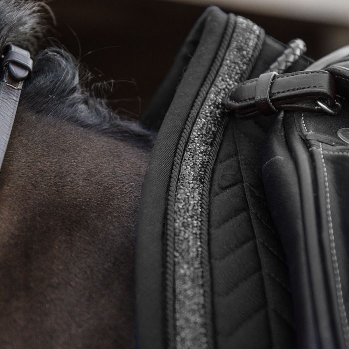 Kentucky underlag "Glitter Stone Show" - sort