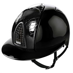 KEP Cromo ridehjelm - Polo Polish black, Cocco