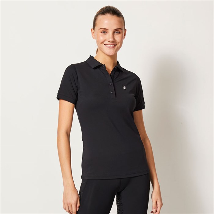 Kingsland polo "Classic Pique" dame - sort