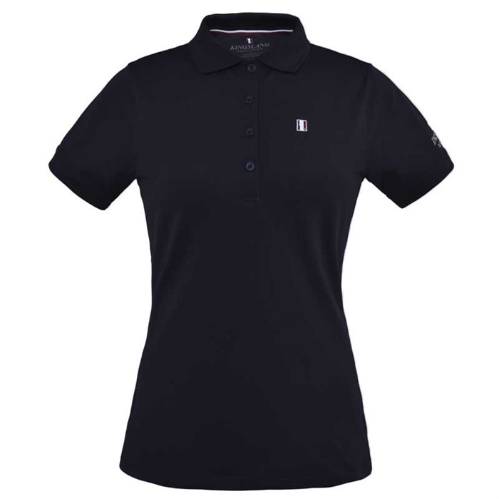 Kingsland polo "Classic Pique" dame - Sort