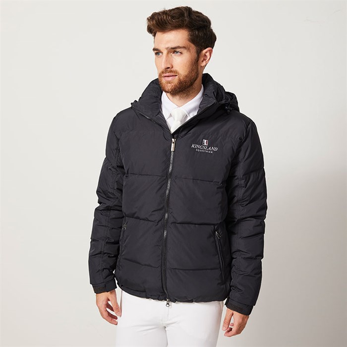Kingsland Giubbotto Bomber Unisex - Navy (Blu Scuro) Taglia XXLarge, Idrorepellente