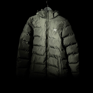 Kingsland jakke "Emmie Insulated Parka" - green beluga