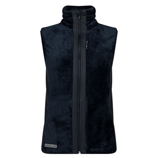 kingsland fleece vest i navy