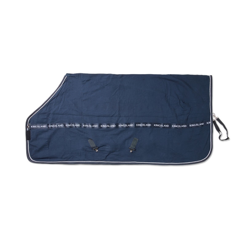 Kingsland dækken \'\'Henley\'\' cotton waffle rug - navy