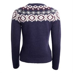 Sence strikket sweater fra Kingsland set bagfra