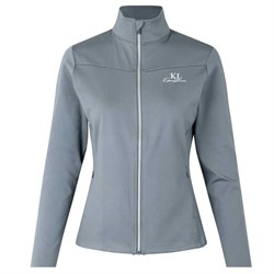 Kingsland Tiana fleece jakke i stormy blå