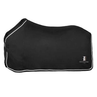 Kingsland Classic fleecedækken "Show Rug" - sort