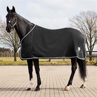 Kingsland Classic fleecedækken "Show Rug" - sort