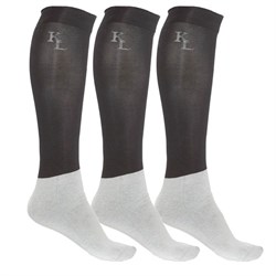 Kingsland Classic Show Socks 3-pak - sort