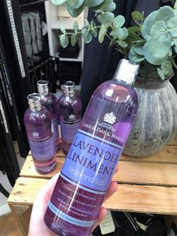 Lavender Liniment her I butikken