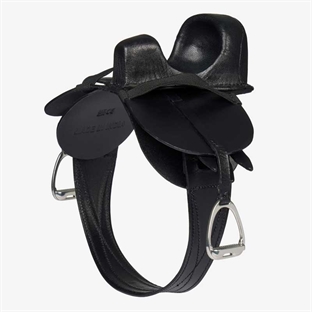Lemieux "Mini Pony Steady" dukke sadel - sort