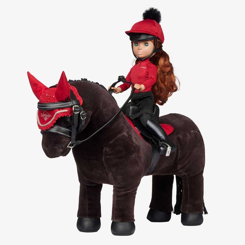 Lemieux "Mini Pony Steady" dukke sadel - sort