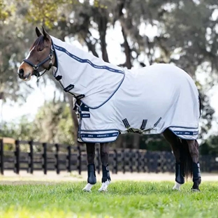 LeMieux ''Arika" Armour-tek fly rug - grå på fold