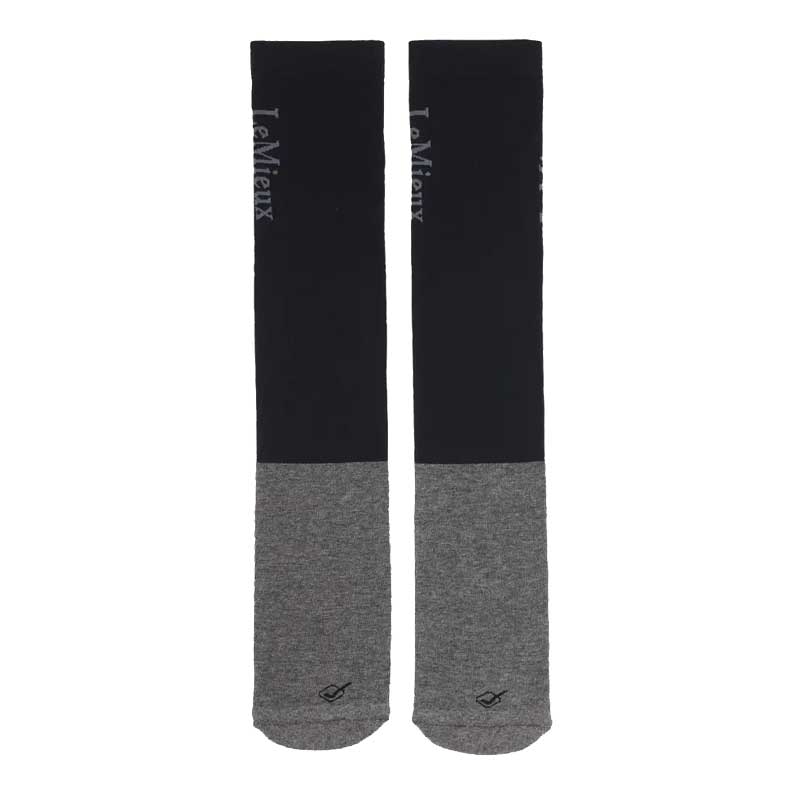 LeMieux \'\'Competition socks" 2-pak - sort forfra