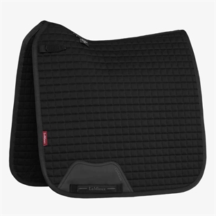 LeMieux Dressage Cotton underlag - sort
