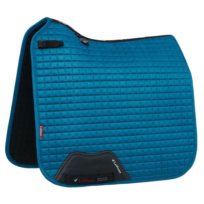 LeMieux Dressage Suede underlag - Marine