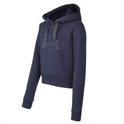 LeMieux "cropped" junior hoodie - navy set fra siden