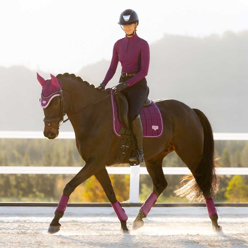 LeMieux Classic Loire Dressage underlag - Blackberry