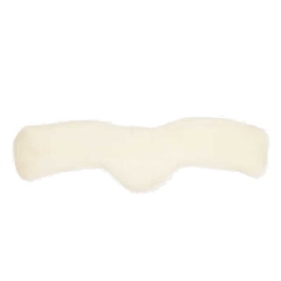 LeMieux gjordbeskytter DR "Merino+ Anatomic Girth Cover" - natur nedefra