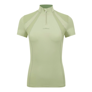 Lemieux "Mia" mesh short sleeve base layer - fern