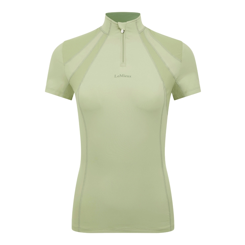 Lemieux "Mia" mesh short sleeve base layer - fern