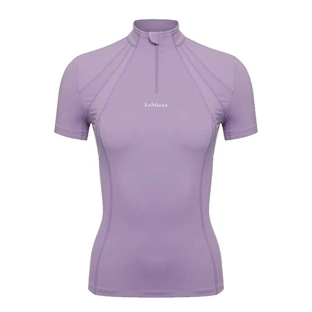 LeMieux ridebluse lilla kortærmet Mia Iris