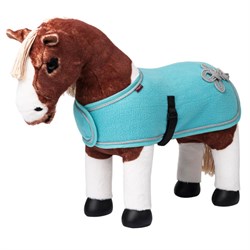 Lemieux "Mini Pony" fleecedækken - Azure
