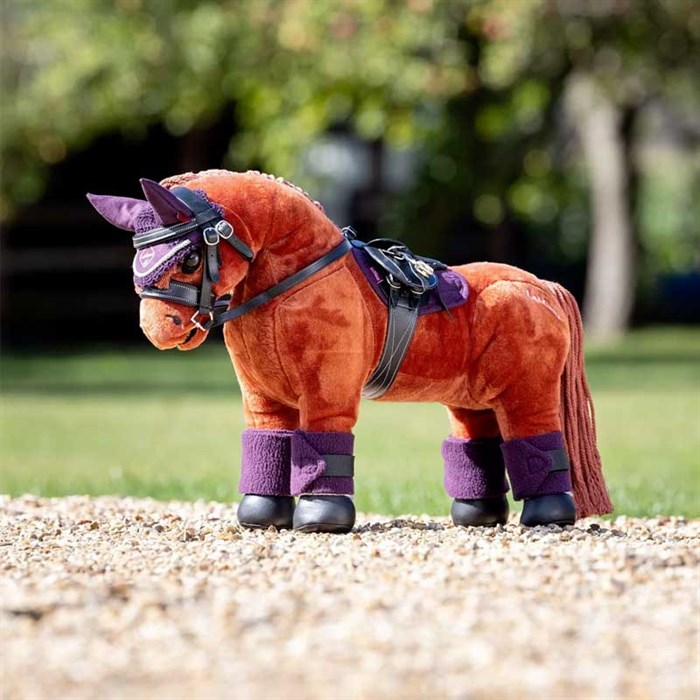 LeMieux fleecebandager mini pony fig på hest